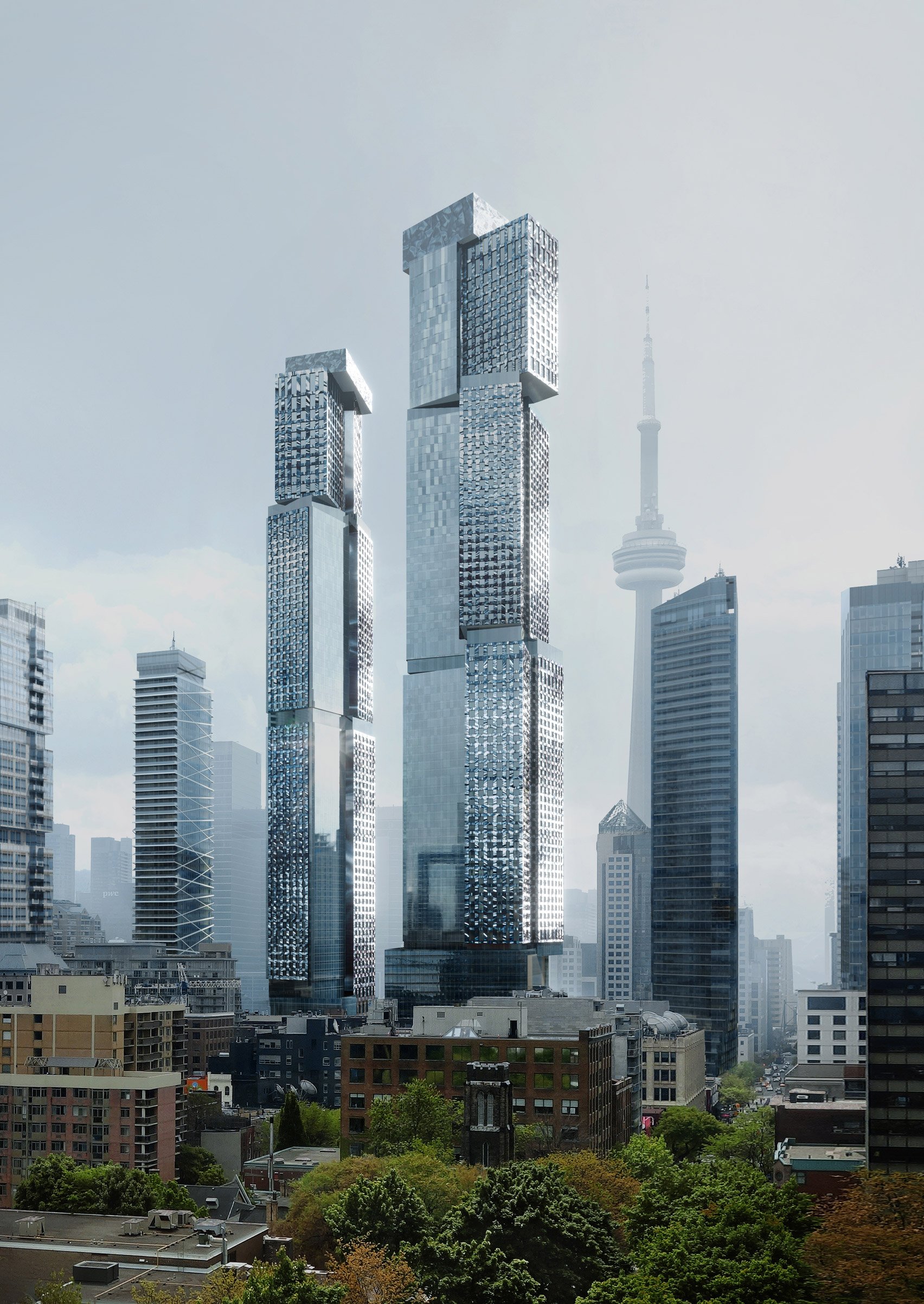 New visuals of the Gehry Project in Toronto 