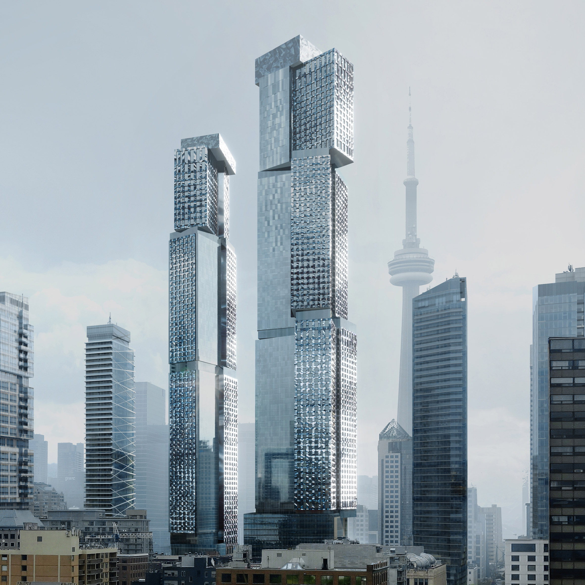 Frank Gehry Reveals Latest Designs For Skyscrapers In Toronto