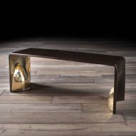 Khetan bench and console by Elan Atelier