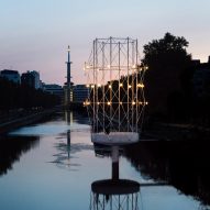 Bouroullec brothers create folly as "point of contemplation" above Rennes river