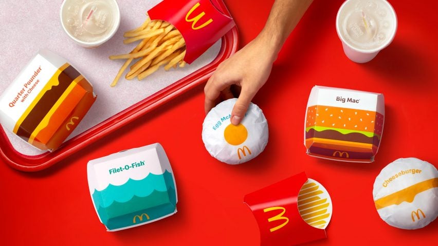 McDonald's packaging by Pearlfisher