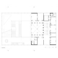 Plans and sections of Melopee School in Ghent by XDGA