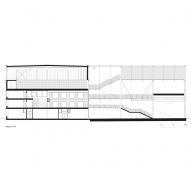Plans and sections of Melopee School in Ghent by XDGA