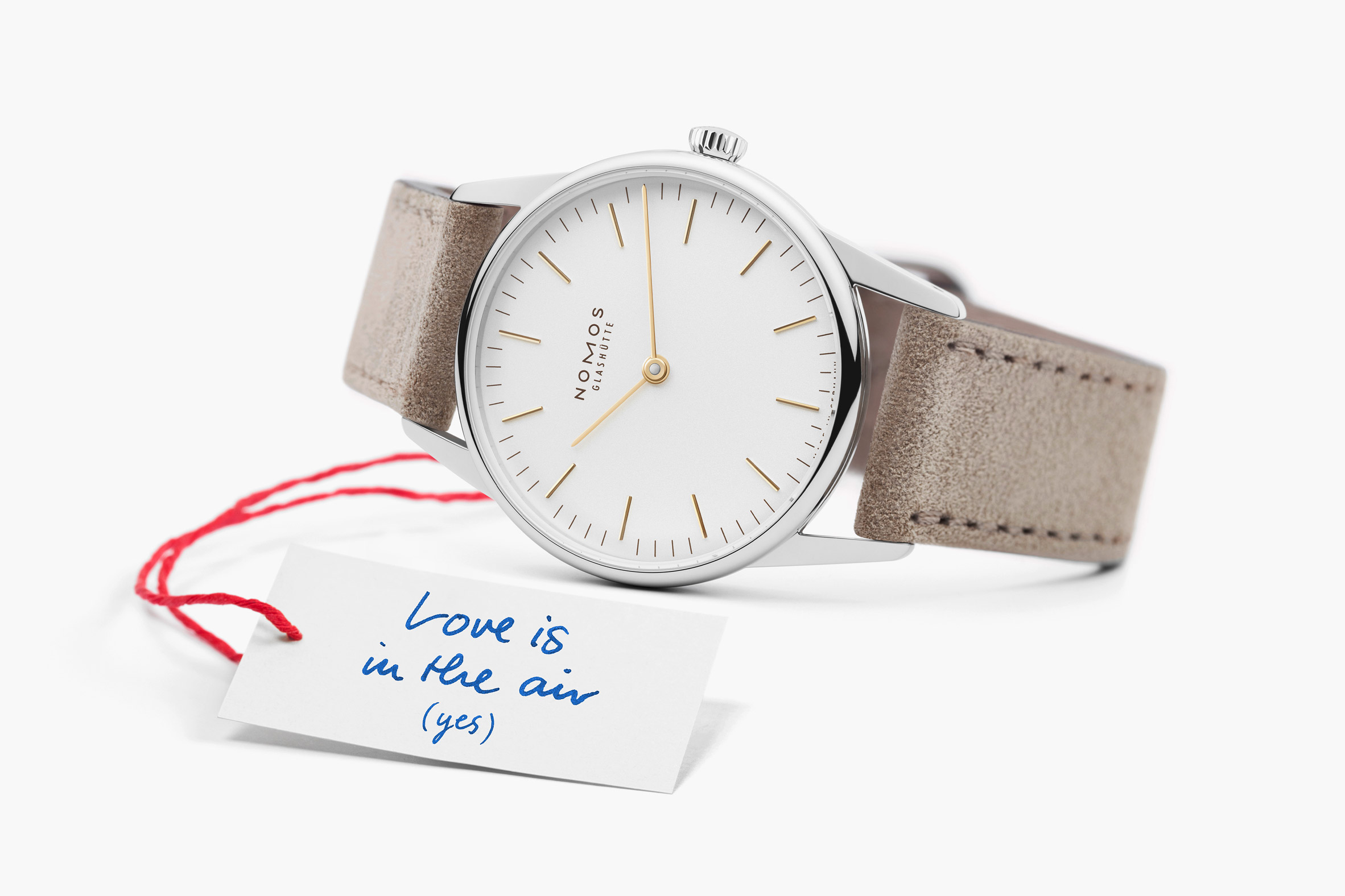 Nomos Glash tte offers complimentary engravings for Valentine s Day