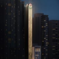 Pencil Tower Hotel skyscraper at 410 Pitt Street in Sydney by Durbach Block Jaggers