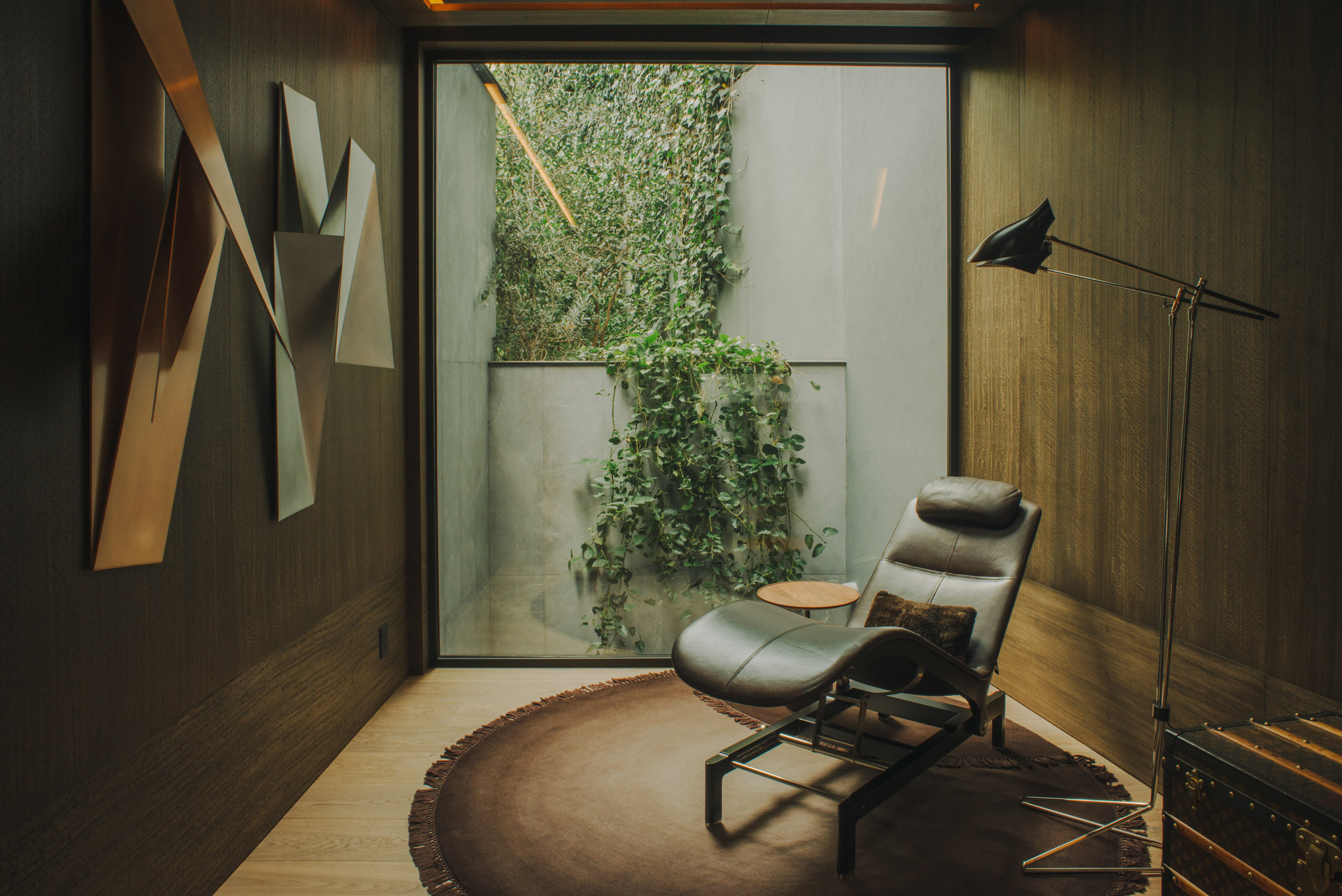 AdH House wood-clad office by Simon Hamui