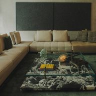 Simon Hamui creates clean-lined furniture for minimalist Mexico City house