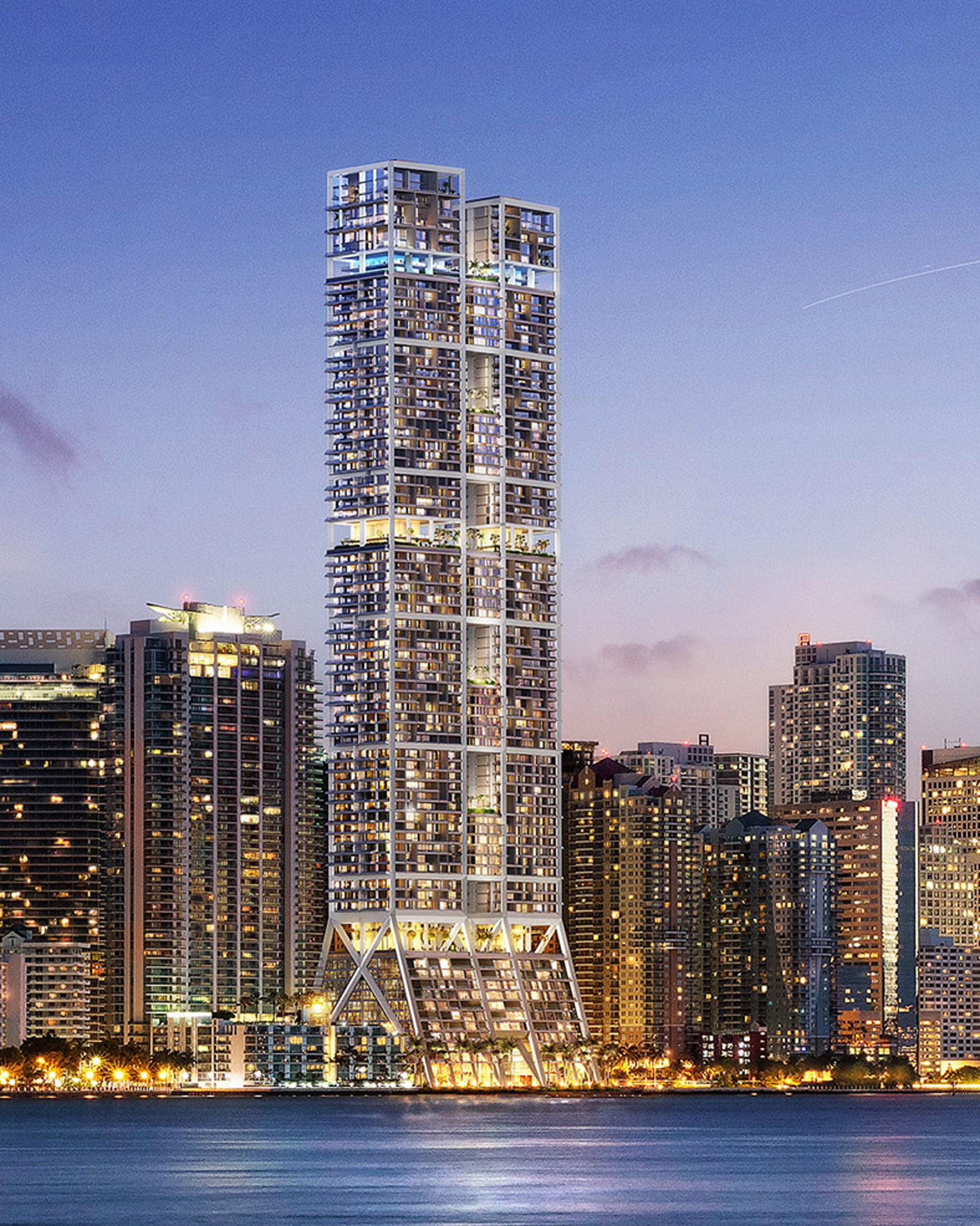 The Towers, Miami, USA, by Foster + Partners