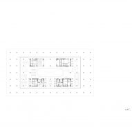 First floor plan of Tainan Public Library by Mecanoo and MAYU Architects