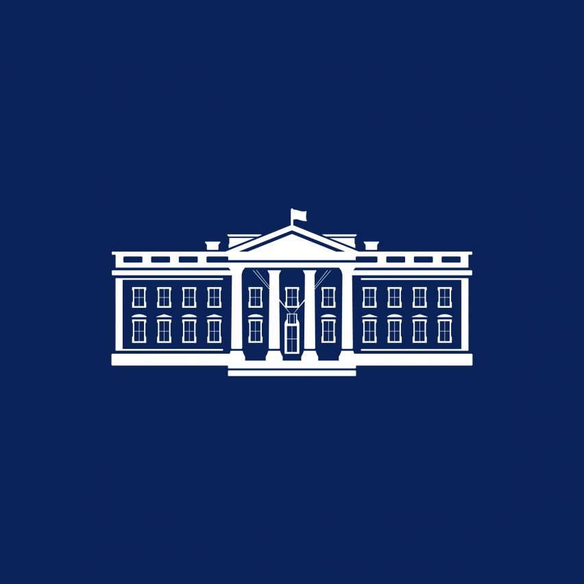 Desain ulang logo Gedung Putih oleh Wide Eye