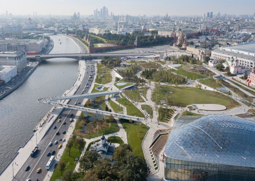 Zaryadye Park in Moscow