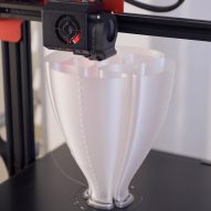 Object being 3D printed by ninetyoneninetytwo