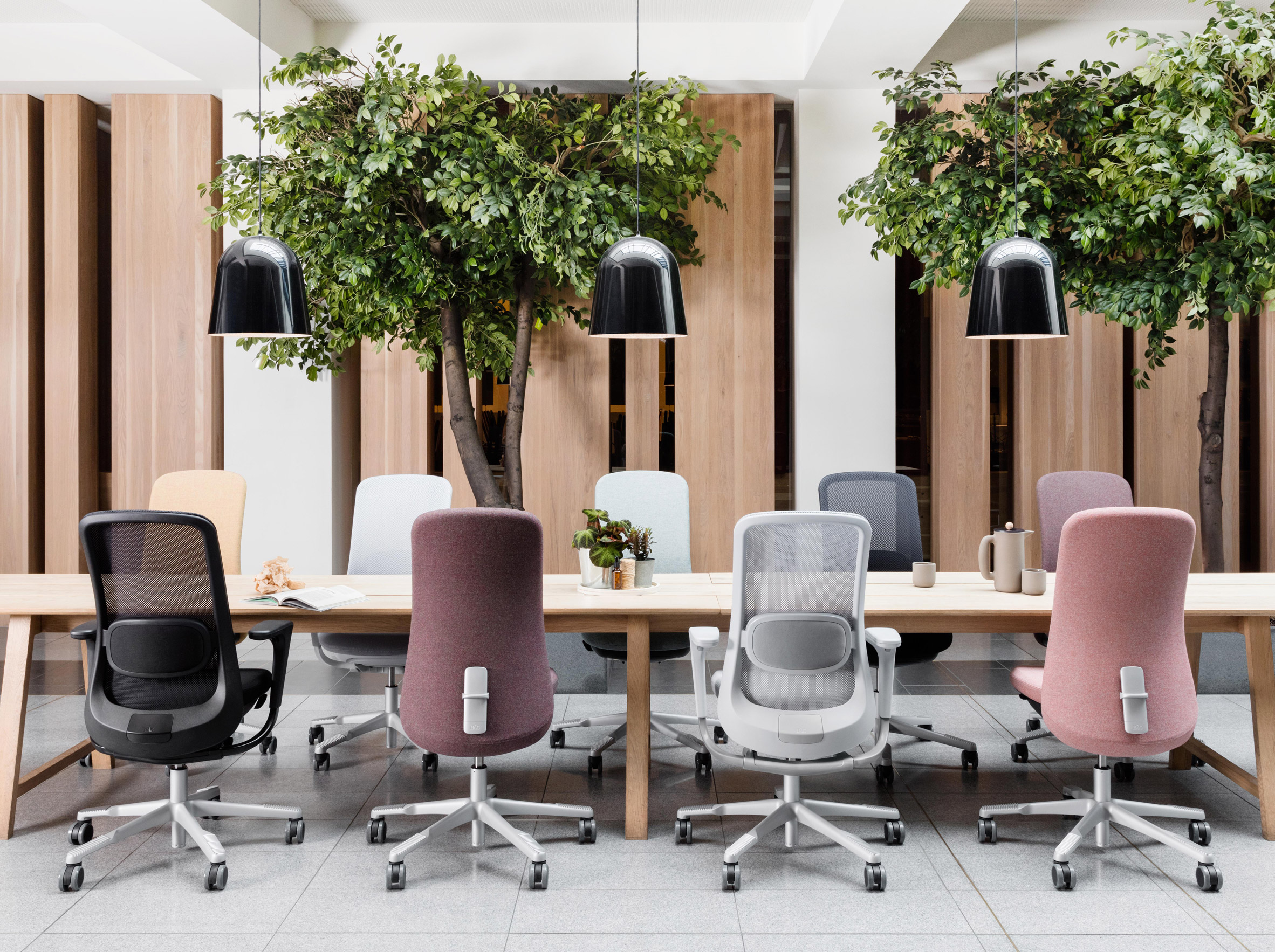 HAG SoFi office chairs by Aleksander Borgenhov and Frost Produkt for Flokk