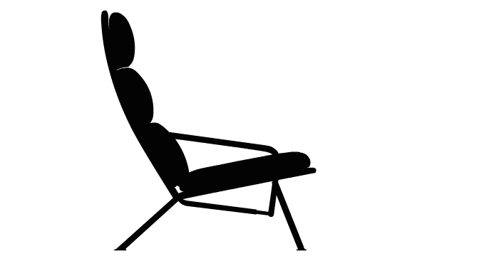 Kontrapunkt reclining chair