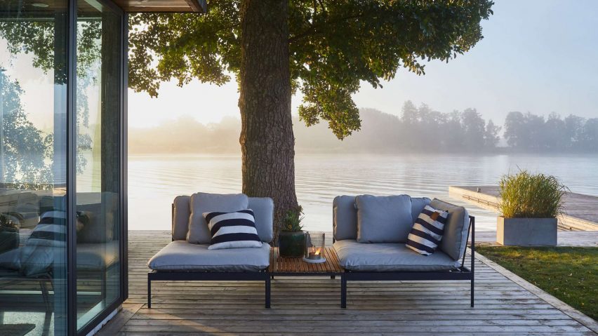Bonan by Studio Norrlandet for Skargaarden on an outdoor garden deck