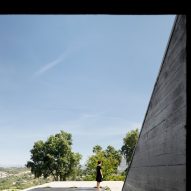 A view out from Cork Oak House by Hugo Pereira