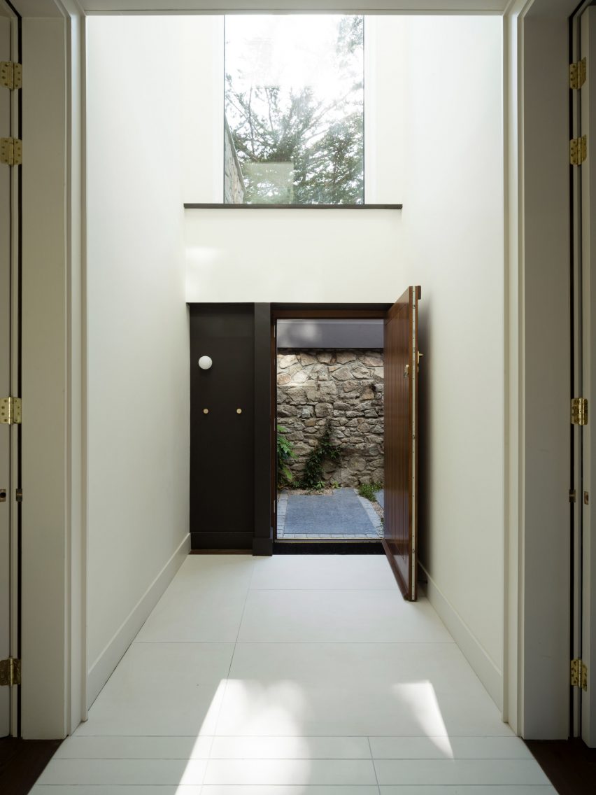 Hallway of Corner House by Studio 304