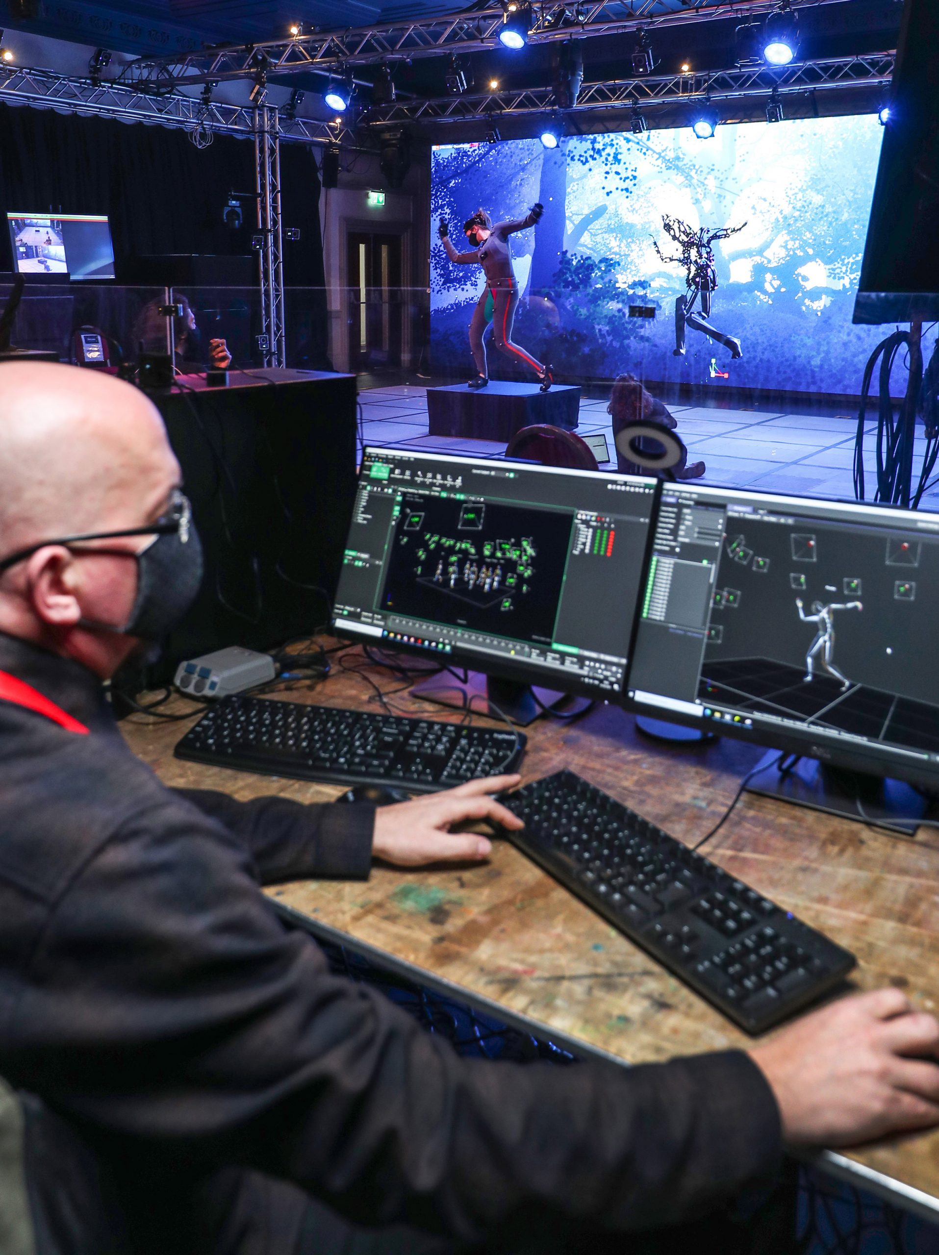 Behind the scenes of real-time animation for Dream play by the Royal Shakespeare company using Unreal Engine