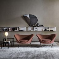 D.154.2 armchair by Gio Ponti via Molteni&C