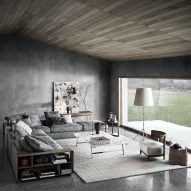 Flexform celebrates 20th anniversary of Groundpiece sofa by Antonio Citterio
