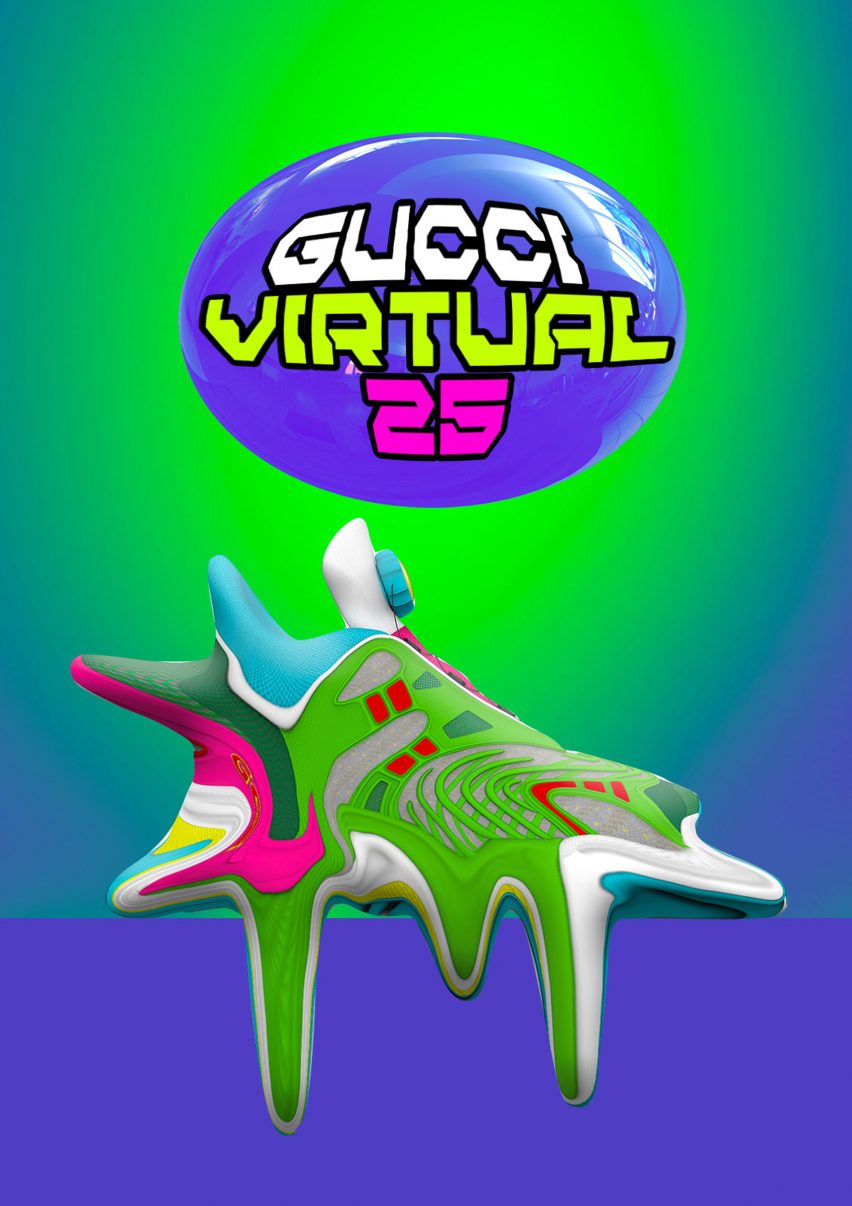 Gucci Virtual 25 trainer wallpaper
