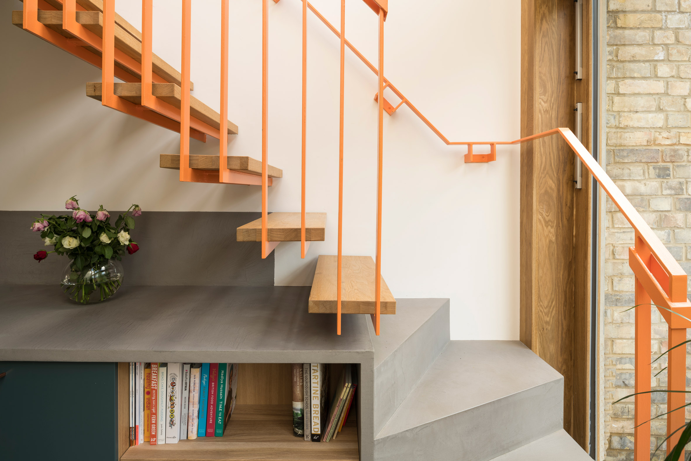 Staircase in Haringey Glazed Extension by Satish Jassal Architects