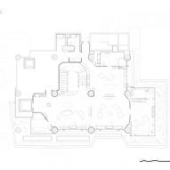 First floor plan of Hermès Omotesando by RDAI