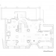 Ground floor plan of Hermès Omotesando by RDAI