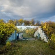 Petr Hájek Architekti converts Cold War bunker into mirrored pet crematorium