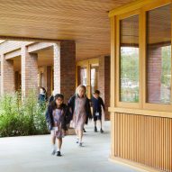 Ibstock Place School Refectory in Roehampton by Maccreanor Lavington