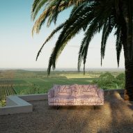 Zaza outdoor sofa by Charles Wilson for King