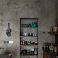 Rustic details in the kitchen