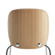 Backrest of Trioo chair by Johannes Foersom and Peter Hiort-Lorenzen for Lammhults