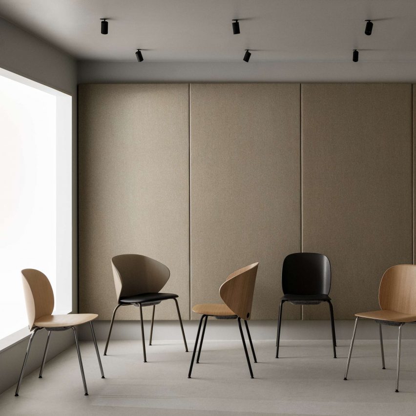 Trioo chairs by Johannes Foersom and Peter Hiort-Lorenzen for Lammhults