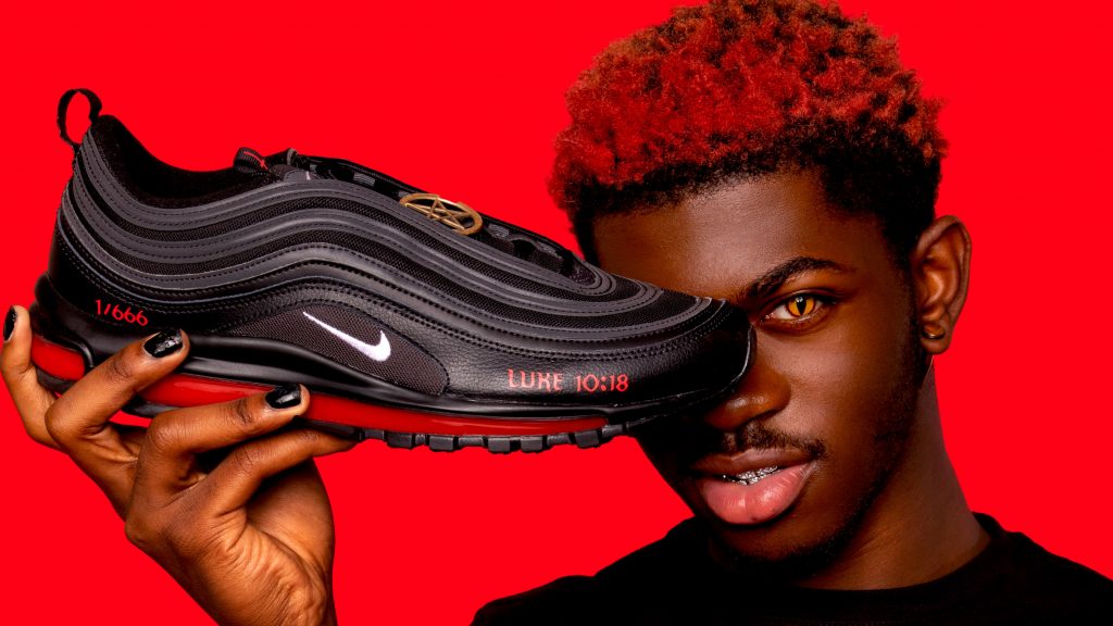 verb Comrade Slovenia Satan Shoes by Lil Nas X and MSCHF are Nikes containing human blood