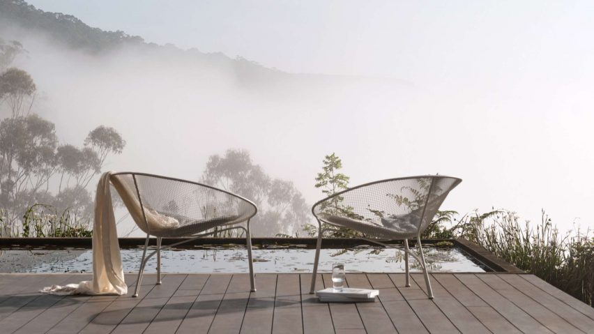 Luna outdoor chair by Charles Wilson for King Living