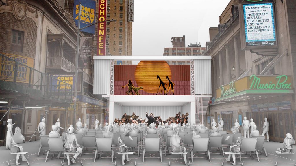 Marvel proposes using shipping containers for outdoor theatres