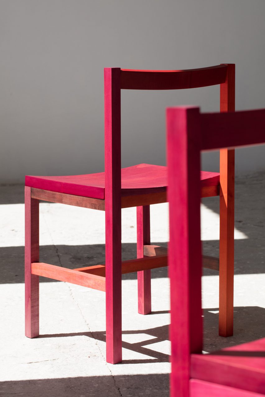Grana chairs by Moisés Hernández