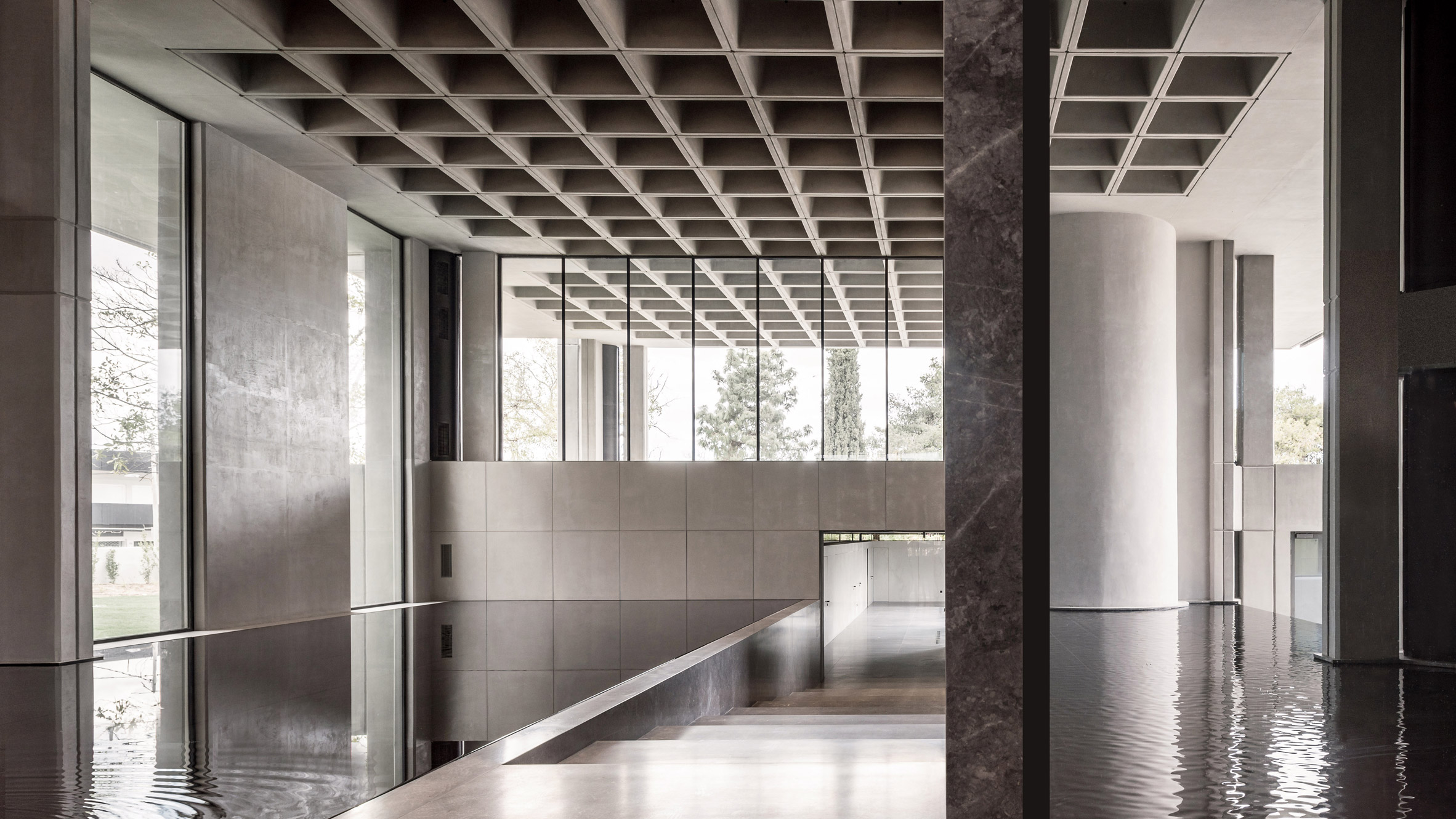 Brutalist office in Greece revived by Georges Batzios Architects