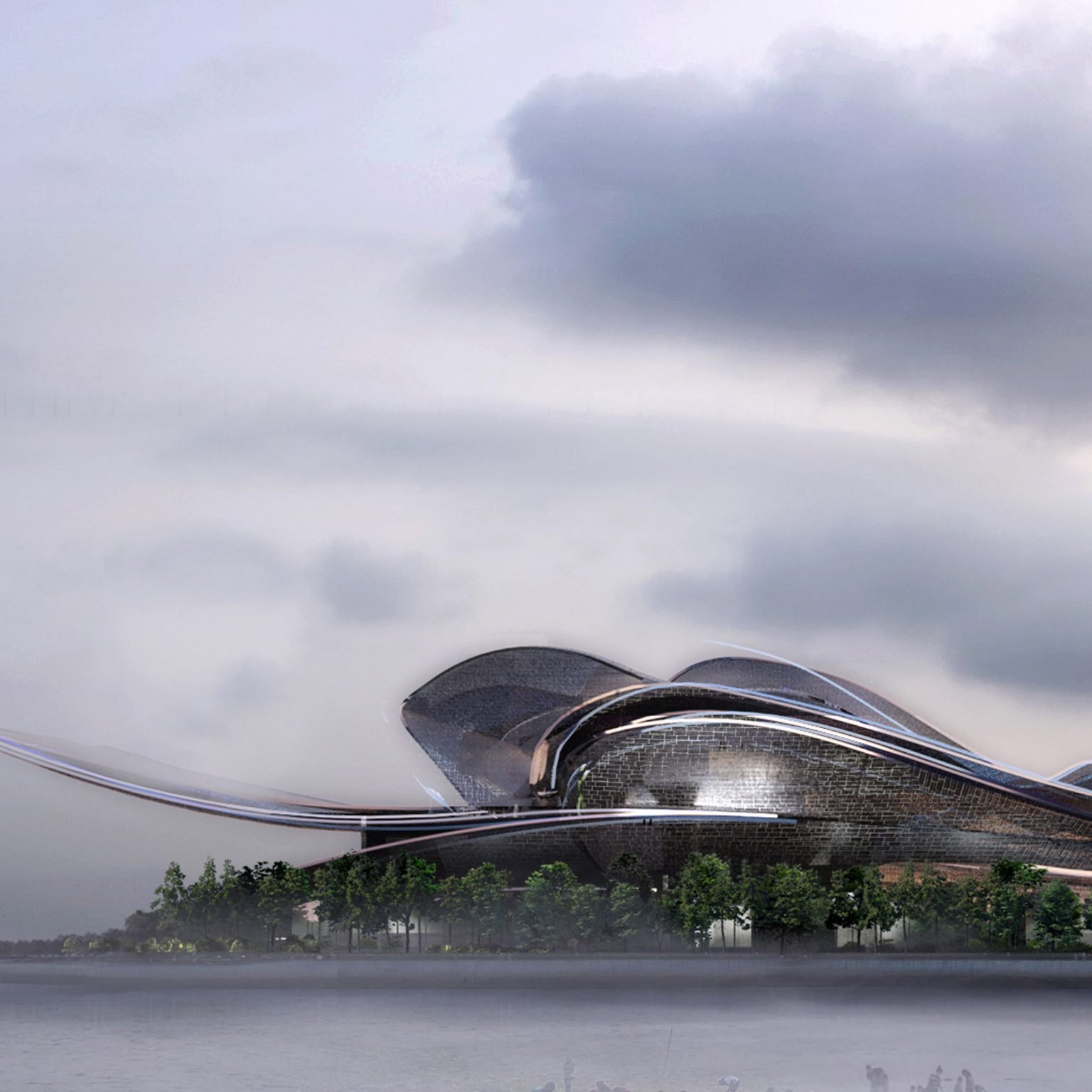 Jean Nouvel designs sinuous Shenzhen Opera House for China - 【Free ...