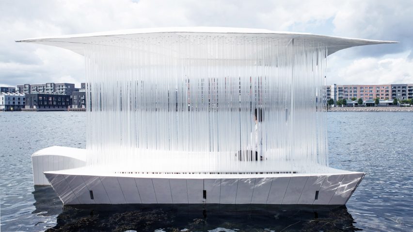 A floating pavilion in Copenhagen