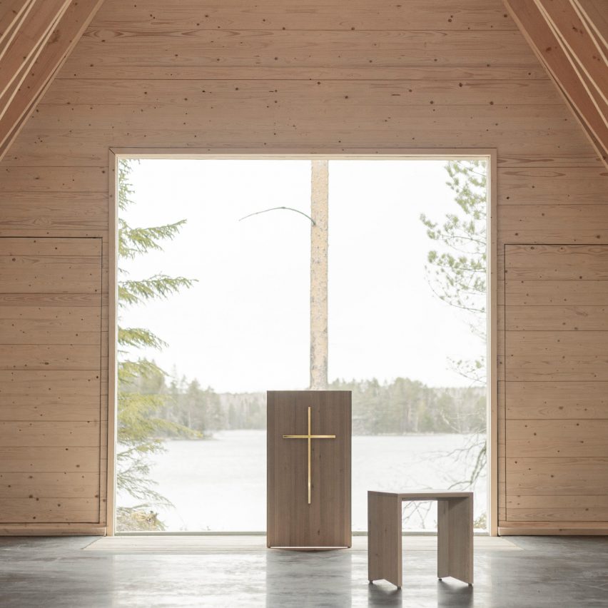Chapel at Tervajärvi campground in Finland by NOAN