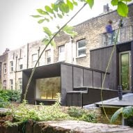 Jewellery Box extension to London home by Micheal Collins Architects