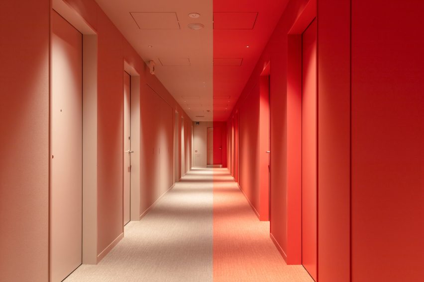 Pink corridor