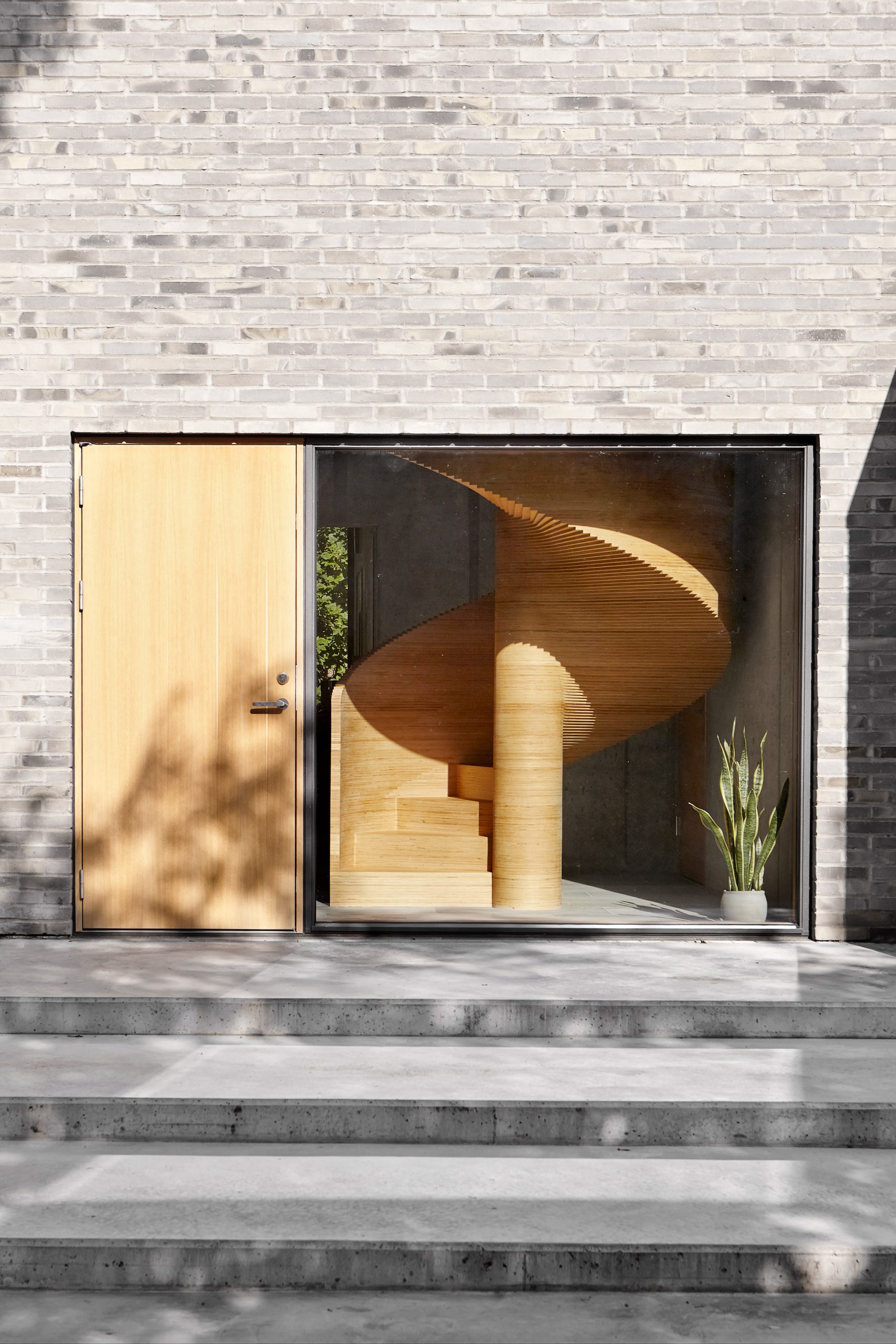 Facade of Tommy Rand house in Denmark