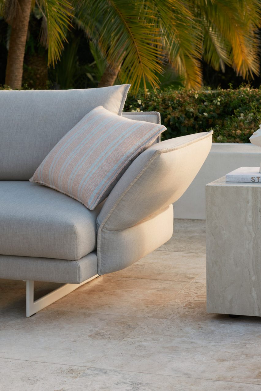 Zaza outdoor sofa by Charles Wilson for King Living