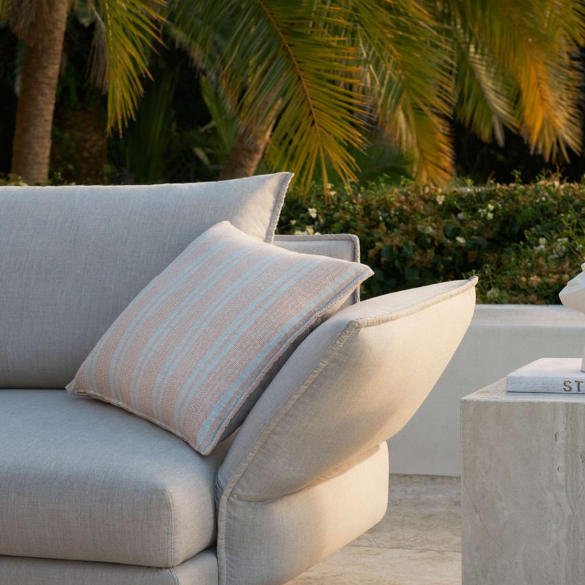 Zaza outdoor sofa by Charles Wilson for King Living