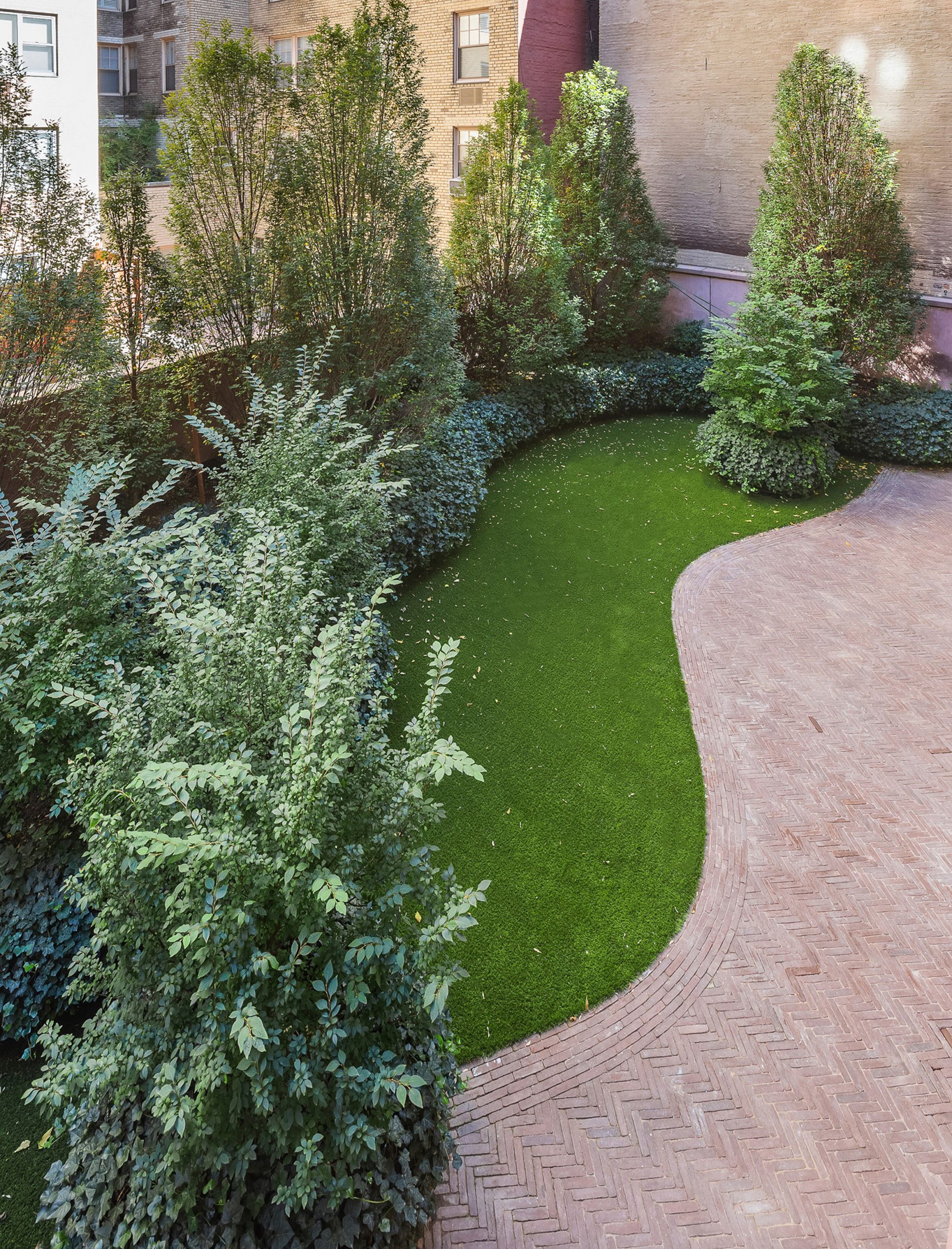 Peter Wirtz did the landscape gardening for the apartments