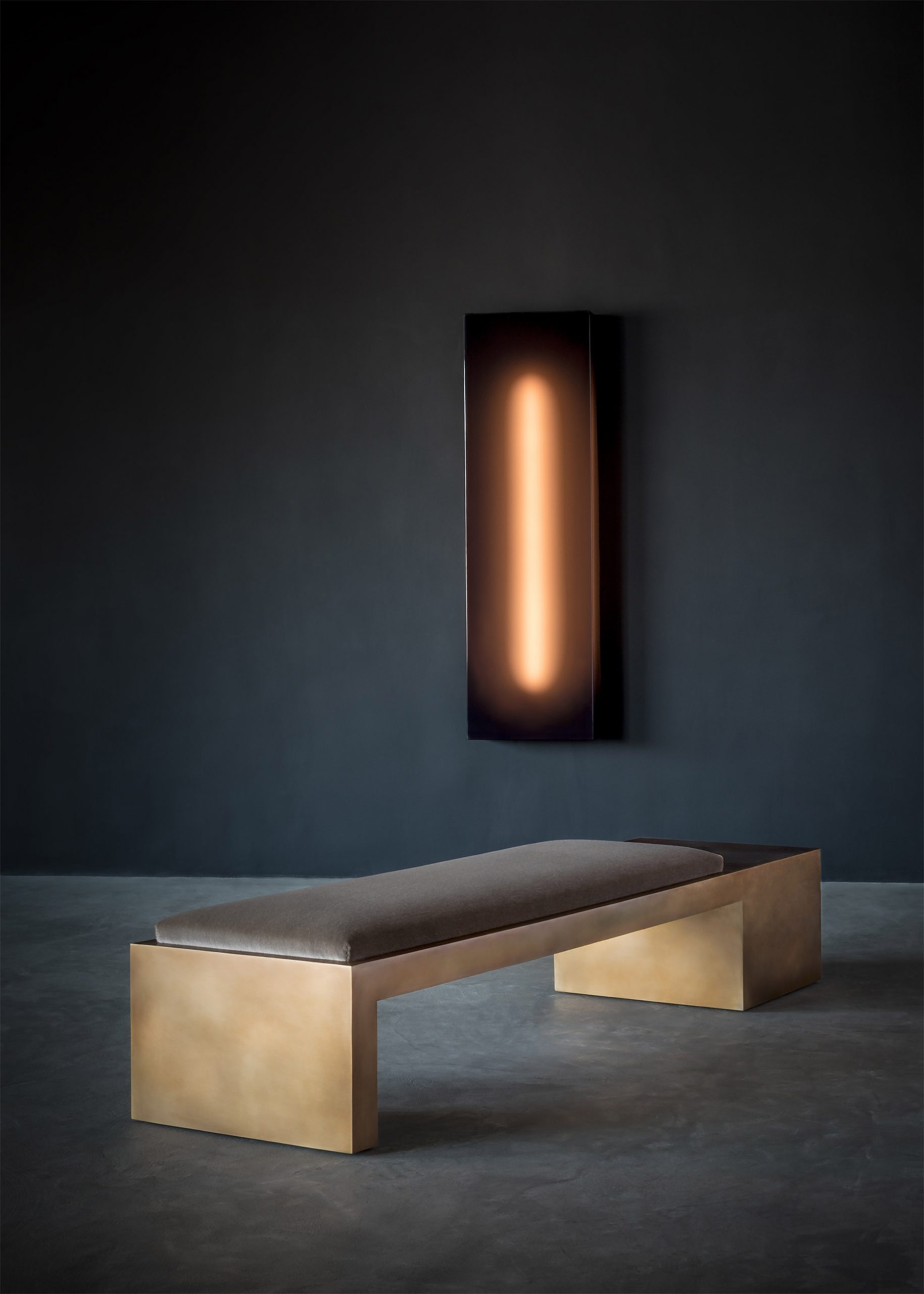Offset Cube bench by Videre Licet via Twentieth gallery