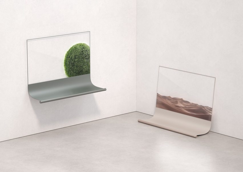 Scroll by Richard Bone a finalist in the Dezeen and LG Display OLED Go competition